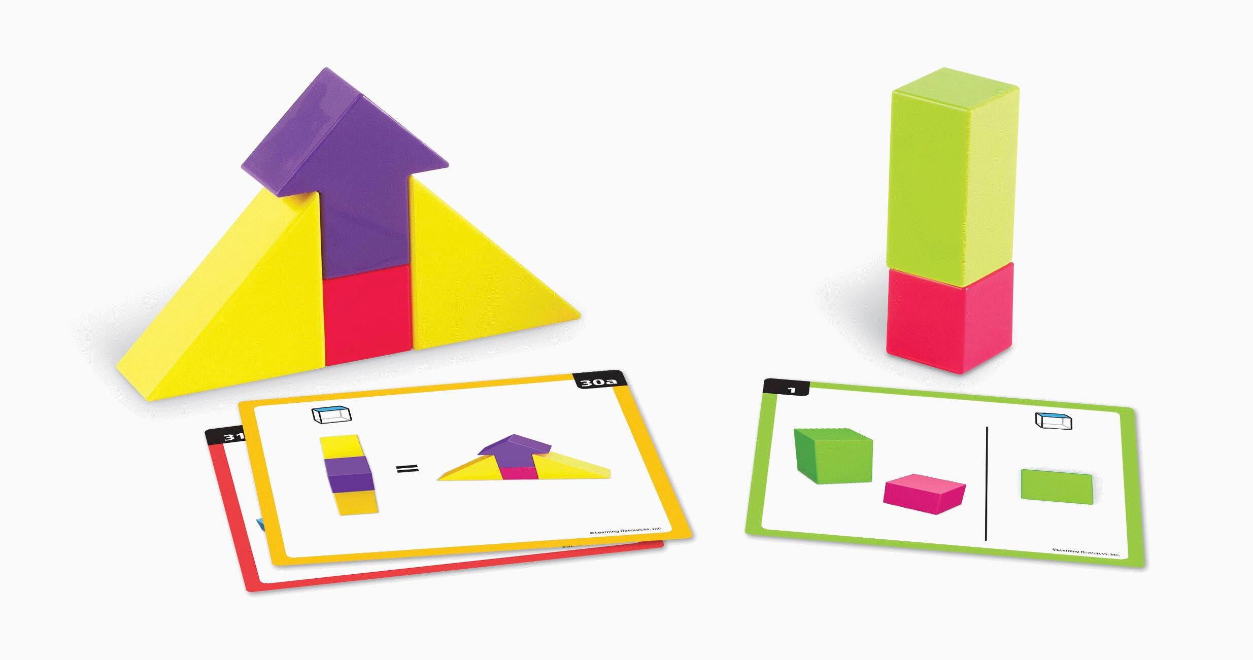 Learning Resources Mental Blox 360, Set of 15 1533521